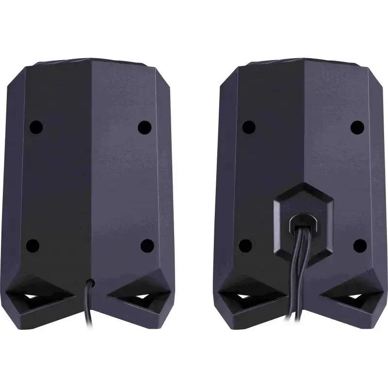 PC SPEAKERS ROCKET 2.0 6W LED USB BLACK