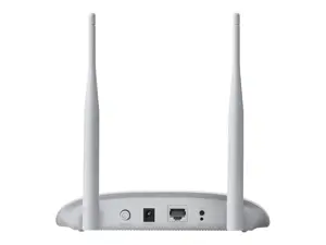 TP-Link 300 Mbps belaidis N prieigos taškas, 300 Mbit/s, 300 Mbit/s, 10 100 Mbit/s, 2,4-2,4835 GHz, IEEE 802.11b, IEEE 802.11g, IEEE 802.11n, IEEE 802.3, IEEE 802.3u, 15 dBm