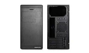 "DeepCool Wave V2", "Mini Tower", asmeninis kompiuteris, juodas, "micro ATX", "Mini-ITX", ABS, SPCC, namams ir biurui