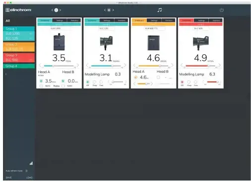 "Elinchrom Studio" programinė įranga ir tiltas