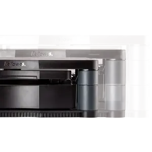 Fellowes Premium Monitor Riser Plus Graphite, Freestanding, 36 kg, 53.3 cm (21"), Height adjustment, Graphite