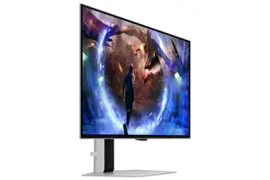 Samsung G60SD computer monitor 68.6 cm (27") 2560 x 1440 pixels Quad HD OLED Silver