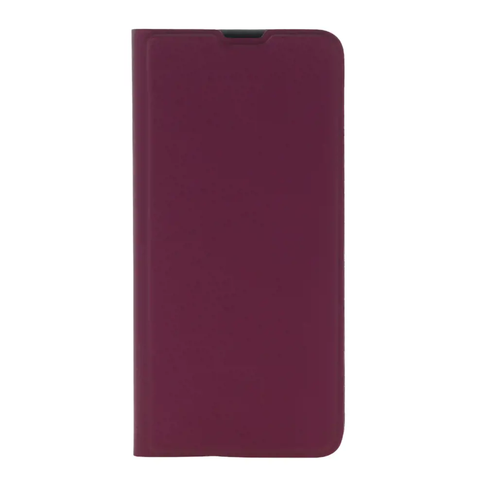 Išmanusis minkštas dėklas Motorola Moto G53 burgundy