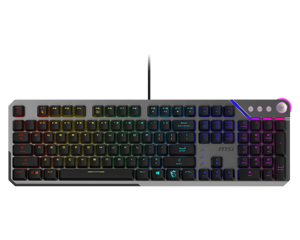 MSI STRIKE 600 V2 SILENT | Gaming keyboard | Wired | US | Mechanical - Silent