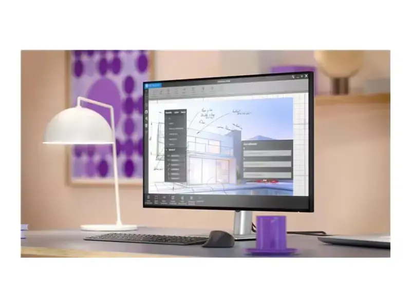 LCD Monitor DELL U2725QE 27" Business/4K Panel IPS 3840x2160 16:9 120 Hz Matte 5 ms Swivel Pivot Height adjustable Tilt Colour Black / Silver 210-BQTL