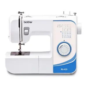 Brother RL425, White, Semi-automatic sewing machine, Sewing, 4 Step, 0 - 4 mm, 800 SPM