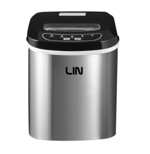 Nešiojamasis ledo gaminimo įrenginys LIN ICE PRO-S12 silver