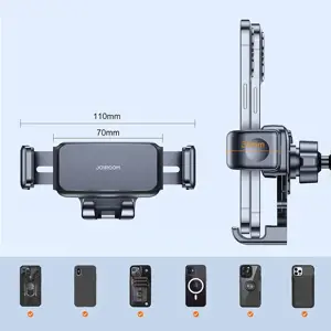 Joyroom mechanical car holder for air vent black (JR-ZS283)