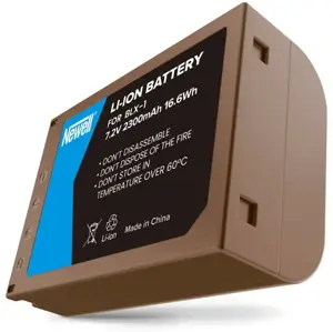 Newell BLX-1 USB-C replacement battery for Olympus