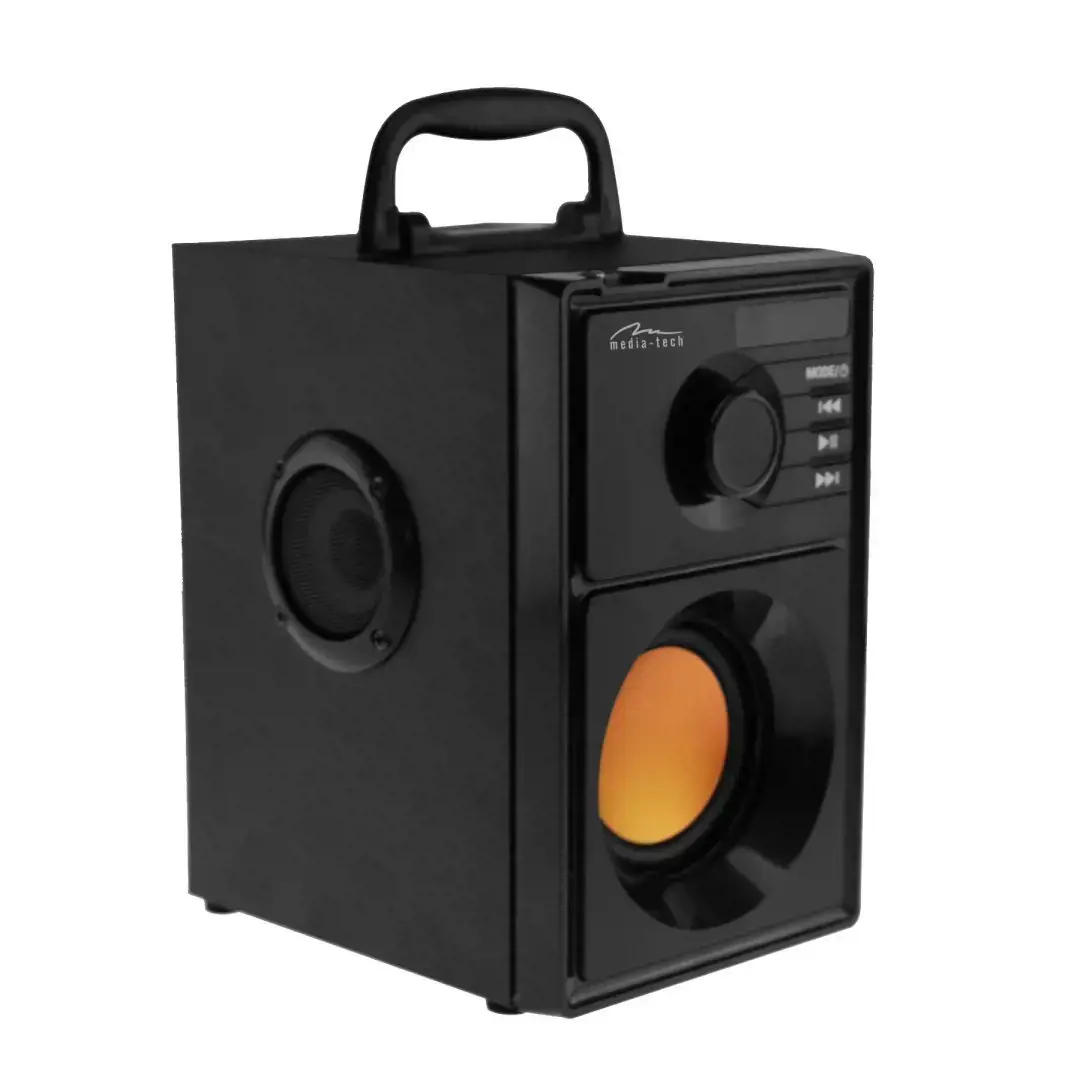 MEDIATECH MT3145 V2 Nešiojamoji garsiakalbių sistema MediaTech Boombox BT - 15W, MP3, FM, C8411884