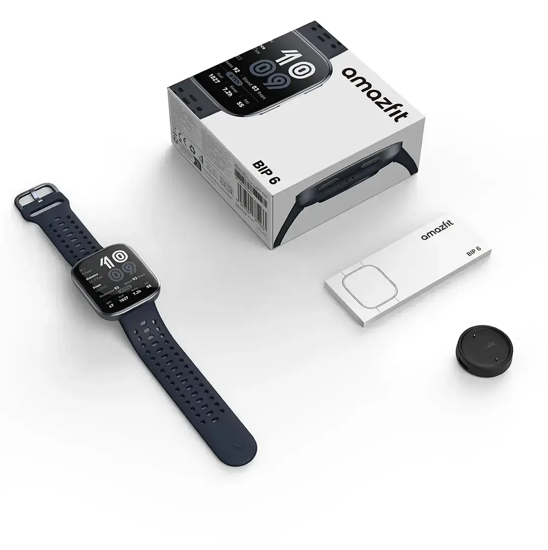 SMARTWATCH BIP 6/BLACK W2435EU1N AMAZFIT
