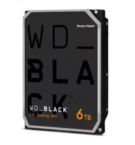 HDD WESTERN DIGITAL Black 6TB 256 MB 7200 rpm 3,5" WD6004FZBX
