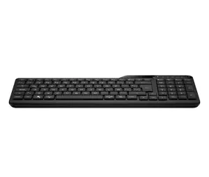 HP 475 Wireless Silent Keyboard - Dual-Mode, Spill-resistant, Sanitizable, Programmable - Black - U…