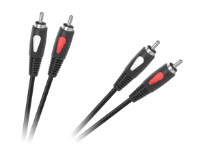 "Cabletech Eco-Line" 2RCA-2RCA 0,5 m kabelis