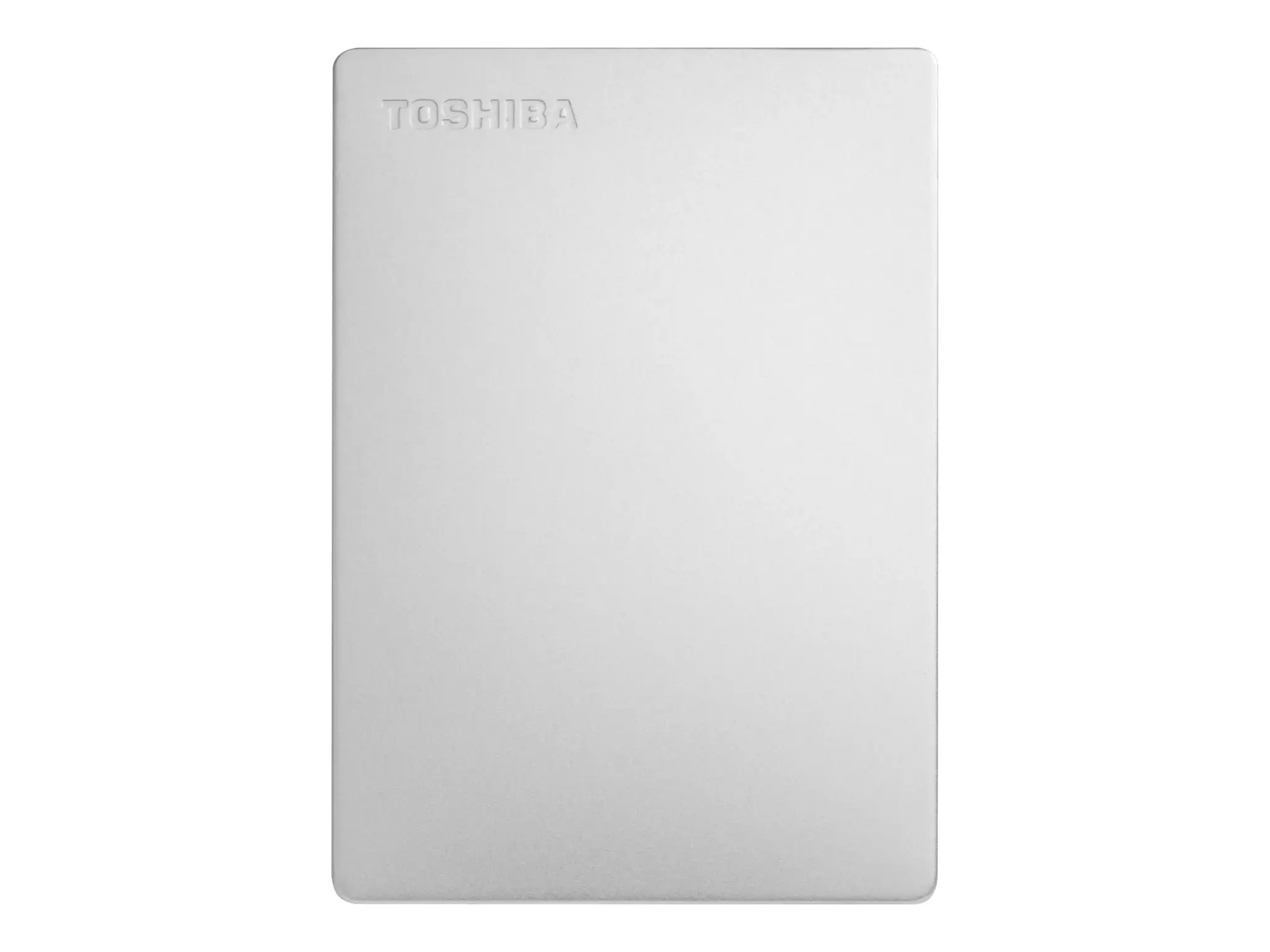TOSHIBA "Canvio Slim" 2TB USB3.2 sidabro spalvos