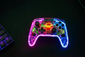 Speedlink wireless gamepad Rait NX RGB PC/Android/Switch, clear (SL-650115-CR)