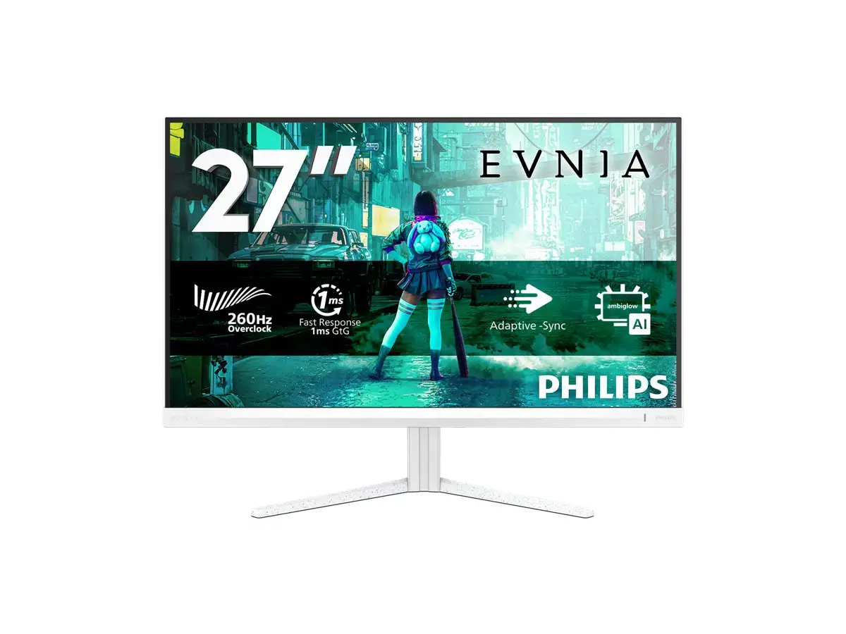 Philips 27M2N3201PL/00 computer monitor 68.6 cm (27") 1920 x 1080 pixels Full HD LCD White
