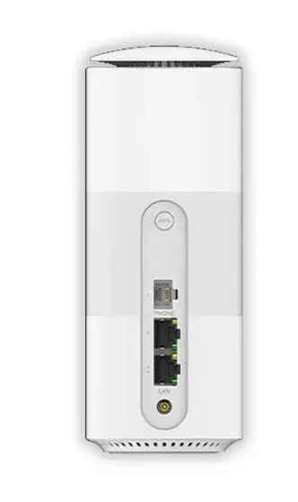 ZTE G5B - Gigabit Ethernet dual-band (2.4 GHz / 5 GHz) Wi-Fi 6 wireless router in white