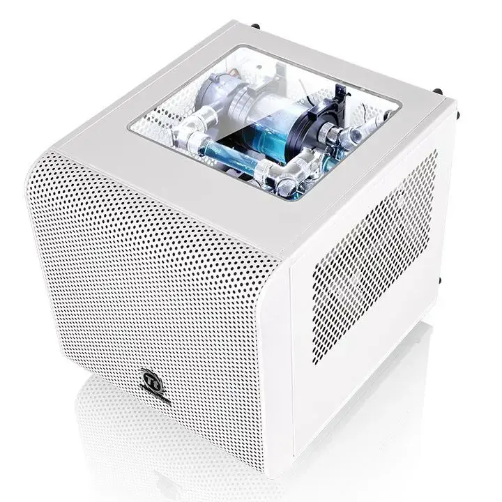 Kompiuterio korpusas Core V1 MiniITX Window - Snow Edition