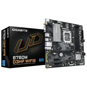 Mainboard GIGABYTE Intel B760 Express LGA1700 Micro-ATX Memory DDR5 Memory slots 4 2xPCI-Express 3.…