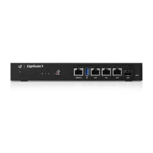 UBIQUITI ER-4 Ubiquiti EdgeRouter ER-4 - 4 prievadų gigabitinis maršrutizatorius su 1 SFP prievadu