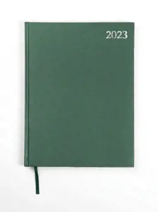 Kalendorius STANDARD 2023, PVC, A4, žalia