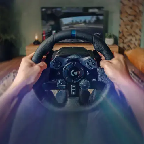 LOGITECH G923 lenktynių vairas ir pedalai PS4 ir kompiuteriui - Netaikoma - PLUGC - EMEA