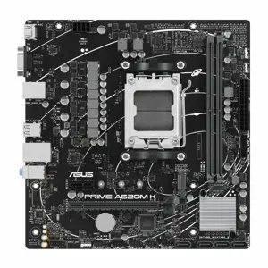 ASUS PRIME A620M-K AM5 2xDDR5 mATX MB 4xSATA 1xM.2