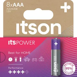 itson itsPOWER baterija šarminė LR03IPO/8HH