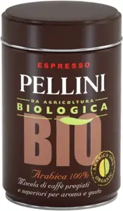 Kava PELLINI BIO Arabika 100%, 250 g, LT-EKO-001