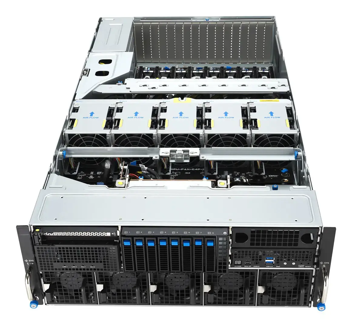 ASUS ESC8000A-E13 LGA 6096 Rack (4U) Silver