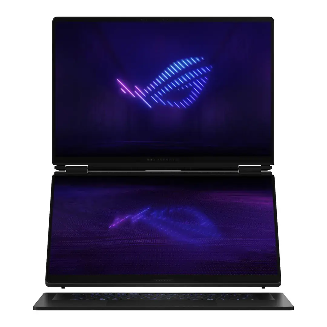 ASUS ROG Zephyrus Duo 16 GX651AX-U9322X Ultra 9 386H 2x16.0"3K Touch OLED 120Hz 1100nits AG 32GB LPDDR5X SSD2TB GeForce RTX 5090 24GB Cam1080p + IR 90WHrs W11Pro Aluminum Stellar Grey