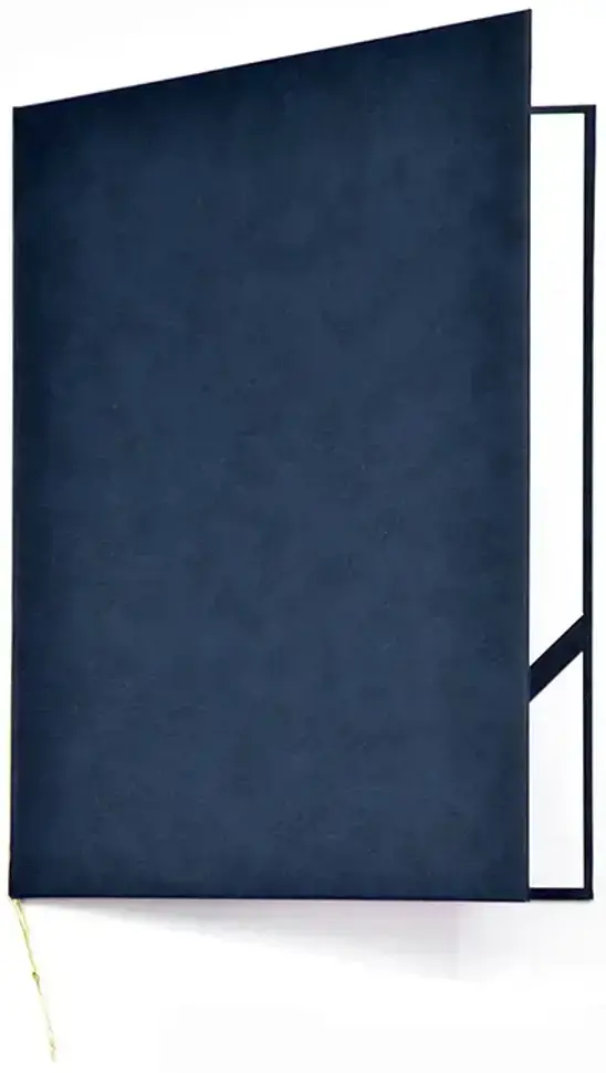 Aplankas sveikinimams ARGO ROYAL, 220 x 310 mm, mėlyna sp.