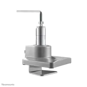 "Neomounts by Newstar" Pasirinkite "Neomounts" monitoriaus laikiklis ant stalo lenktiems ekranams, prispaudžiamas/prisukamas, 18 kg, 25,4 cm (10"), 124,5 cm (49"), 100 x 100 mm, sidabrinis
