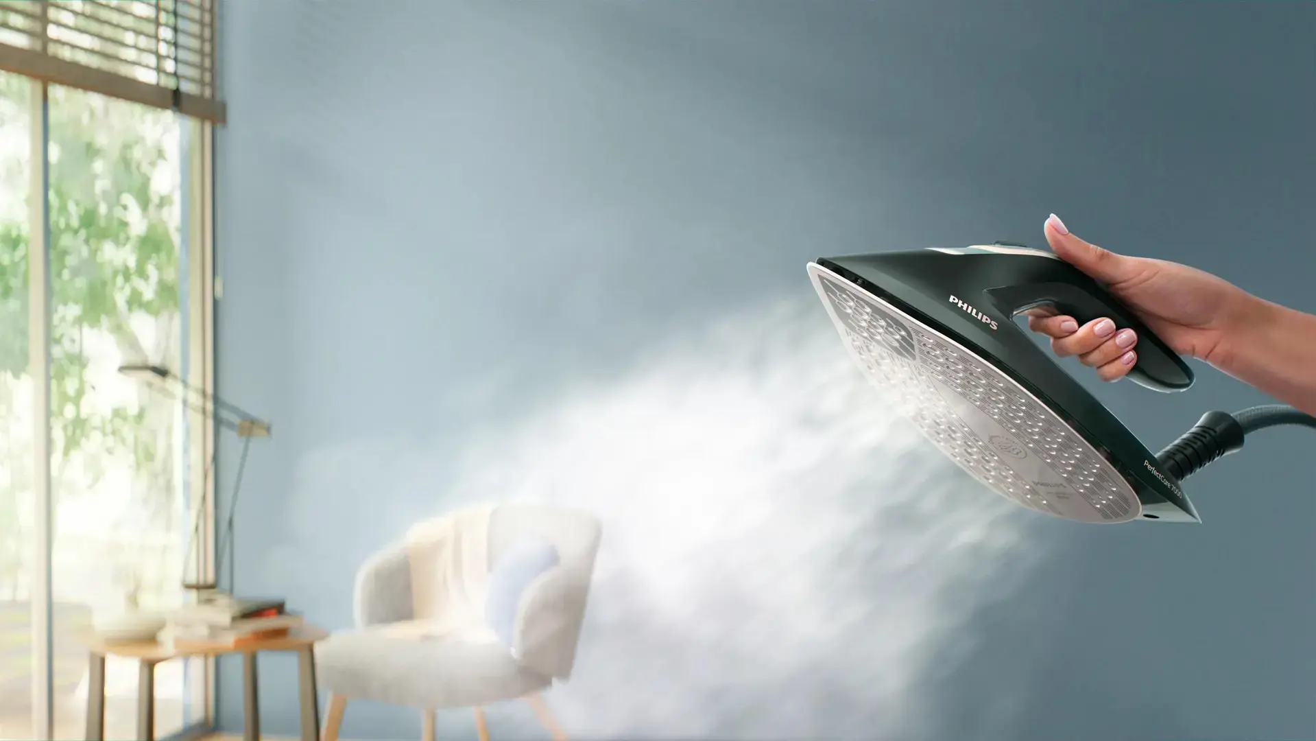 Philips 7000 series PSG7200/20 steam ironing station 3120 W 1.5 L SteamGlide Elite soleplate Blue