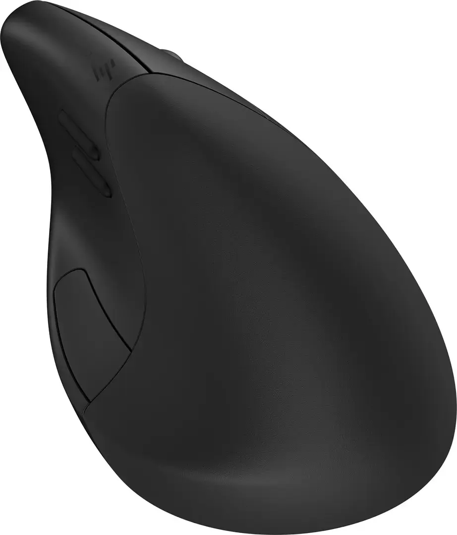 HP 920 ergonomiška belaidė pelė, dešinioji ranka, vertikali konstrukcija, "Bluetooth" + A tipo USB, 4000 DPI, juoda