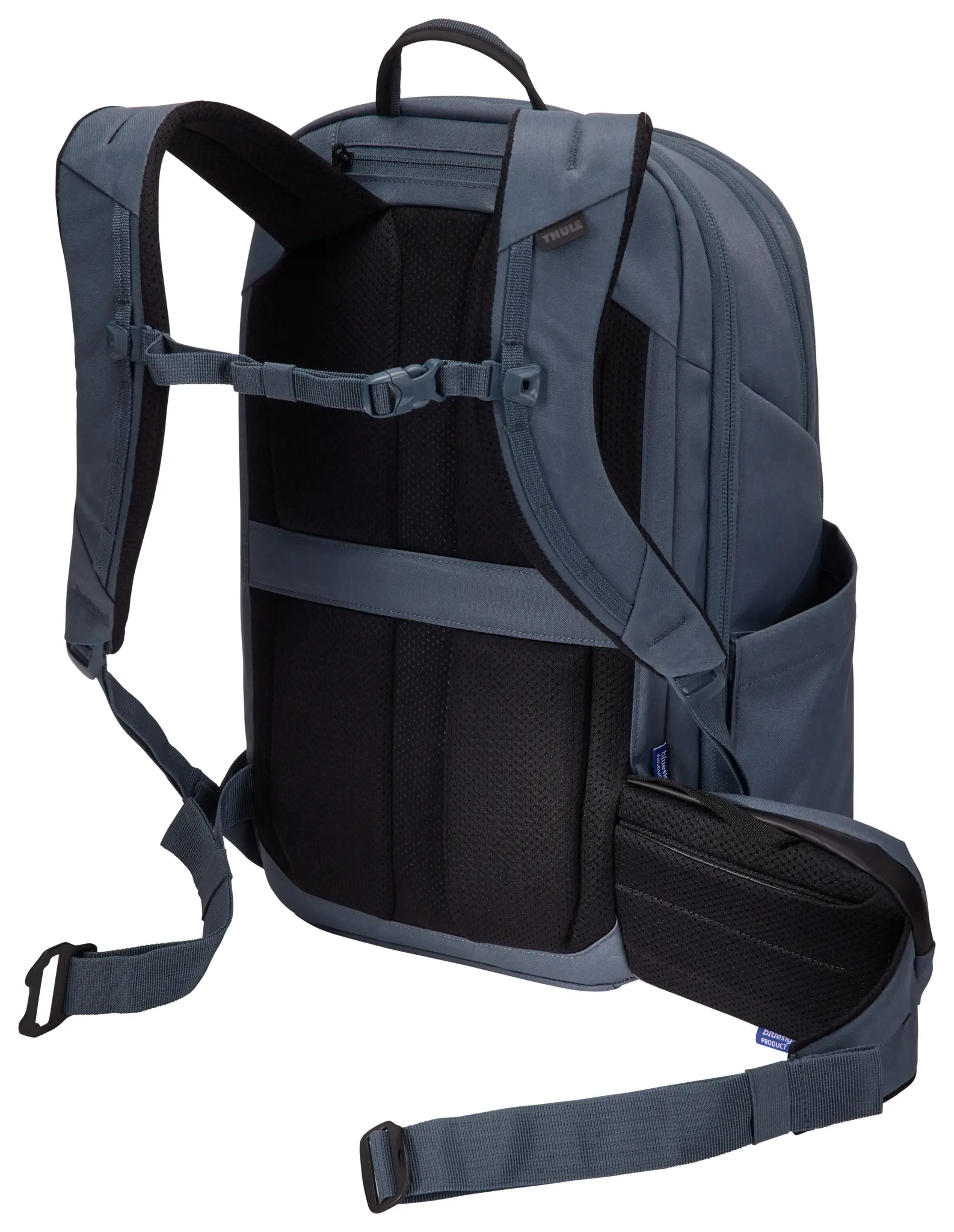 Thule Aion TATB128 Dark Slate, Miesto, Berniukas, 39,6 cm (15,6"), Nešiojamojo kompiuterio skyrius, Atsparus vandeniui, Perdirbtas poliesteris