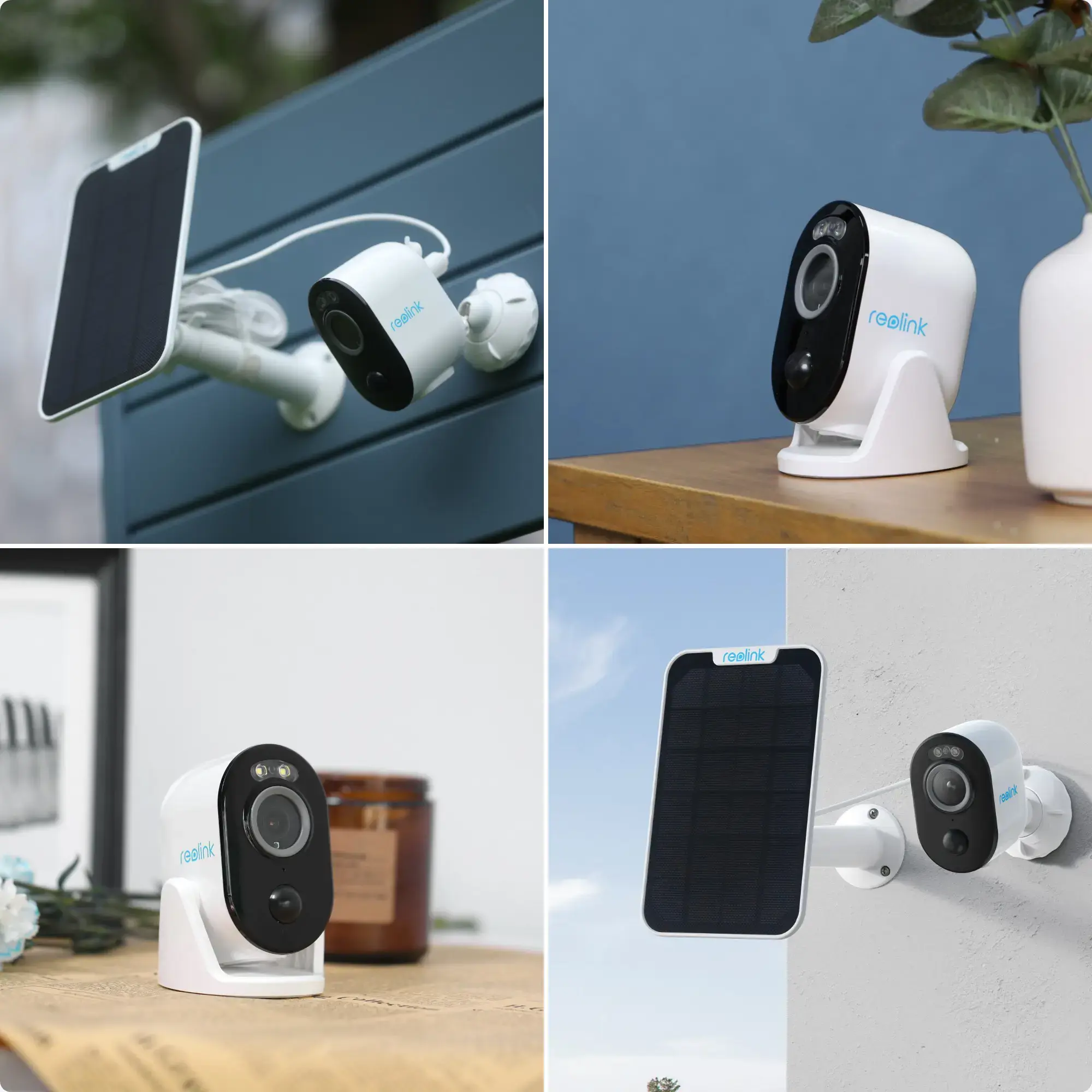 Reolink Argus Series B330 - 5MP Outdoor Battery Camera, Person/Vehicle Detection, Color Night Vision, 5/2.4 GHz Wi-Fi, IP security camera, Indoor & outdoor, Wireless, Amazon Alexa & Google Assistant, 230 lm, 6500 K