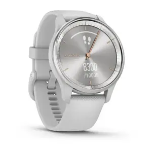 "Garmin vivomove Trend Mist Grey", silikonas