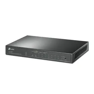 "TP-Link" 10 prievadų "Gigabit Easy Smart" komutatorius su 8 prievadais PoE+, valdomas, L2, Gigabit Ethernet (10/100/1000), maitinimas per Ethernet (PoE)