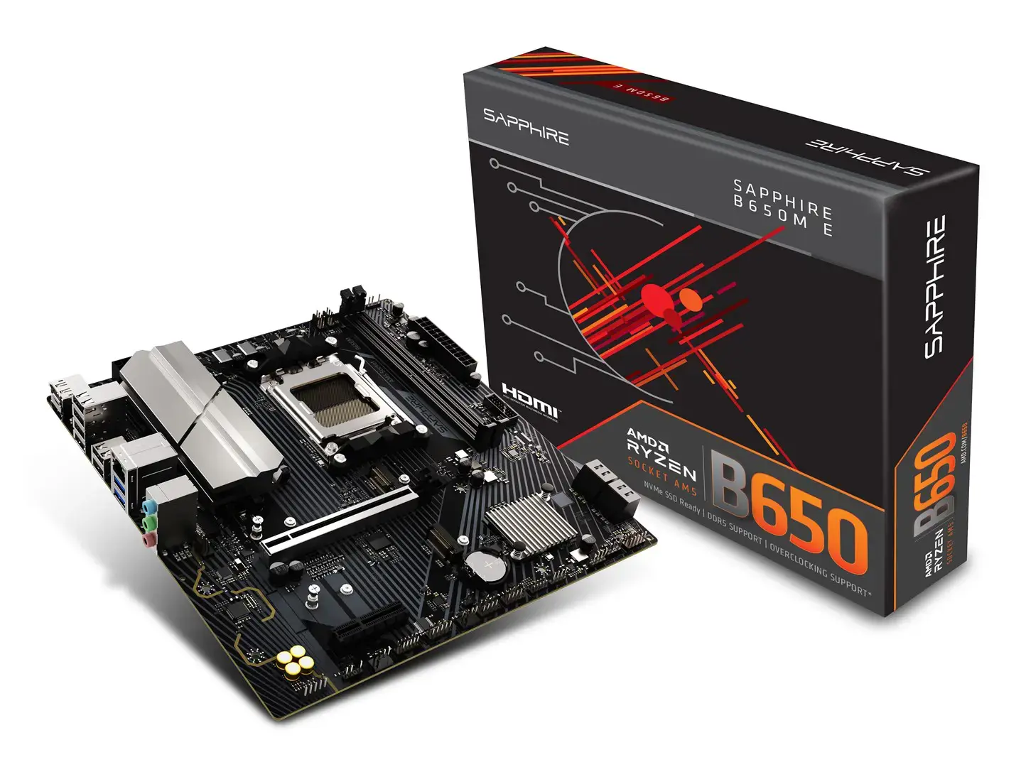 Sapphire B650M-E AMD B650 Socket AM5 micro ATX