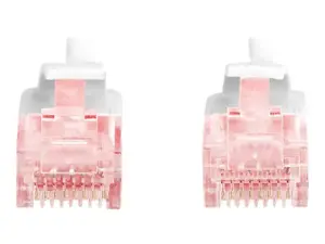 "Digitus CAT 6 U-UTP Slim Patch cord" jungiamasis kabelis, modulinis RJ45 (8/8) kištukas, 2 m, pilkos spalvos