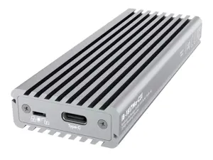 ICYBOX IB-1817Ma-C31 "IcyBox" išorinis korpusas M.2 NVMe SSD, USB 3.1 Type-C, sidabrinės spalvos