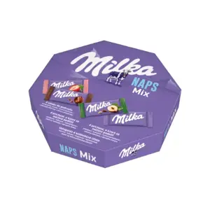Šokoladiniai saldainiai MILKA Mix Single, 138 g