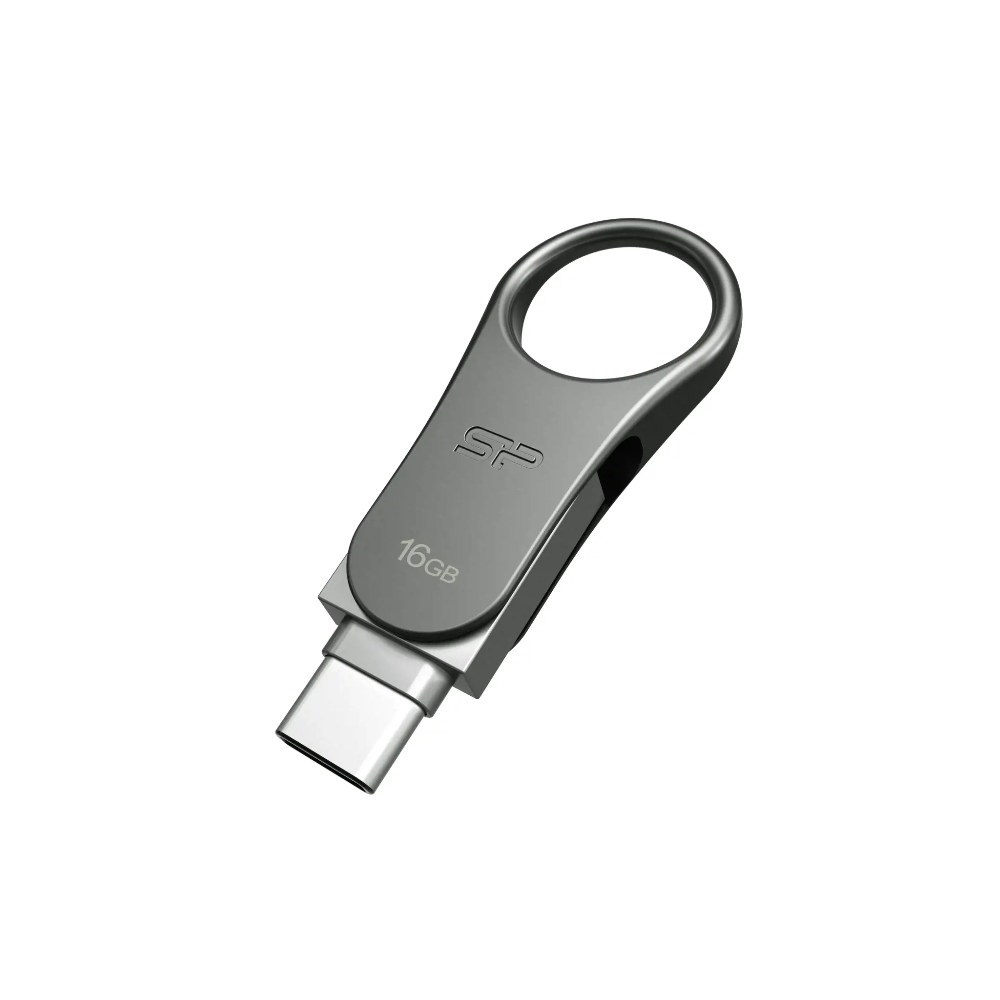 SILICONPOW SP016GBUC3C80V1S Silicon Power memory USB Mobile C80 16GB USB 3.0 Type-C Silver