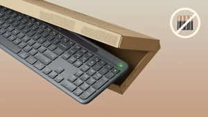 Logitech Signature Slim Solar+ K980 Belaidė klaviatūra, RF Wireless+Bluetooth, US Int, Graphite