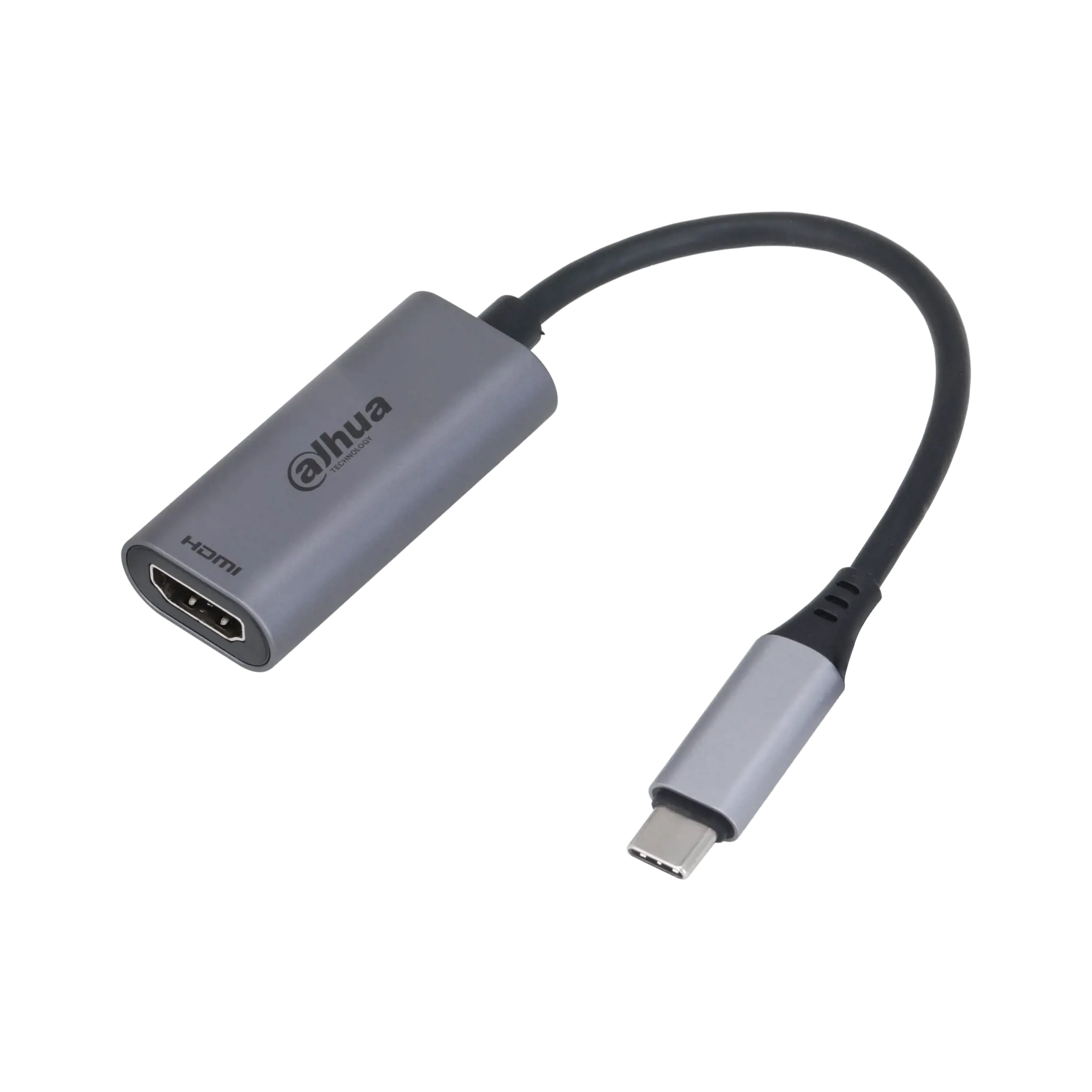 "Dahua Technology" USB 3.1 Type-C to HDMI adapteris, USB Type-C, HDMI Type A (Standard), vyriškas, vyriškas, tiesus, tiesus