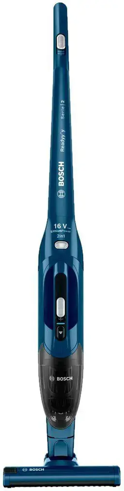 "Bosch Serie 2" BBHF216, be maišelio, mėlynas, sausas, cikloninis, plikos grindys, kilimas, kietos grindys, įkrovimas