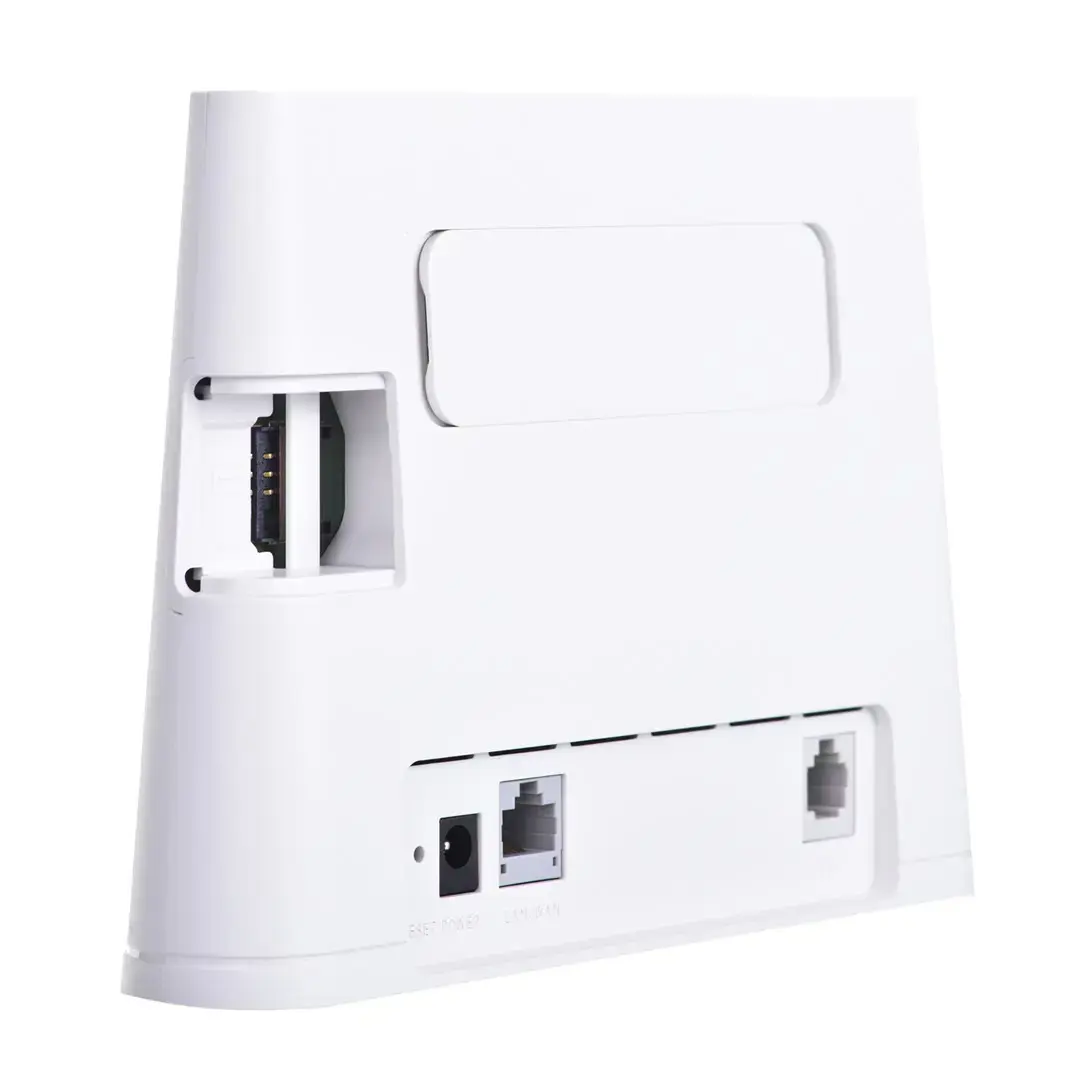 "Huawei B311-221 LTE White", "Wi-Fi 4" (802.11n), vienos juostos (2,4 GHz), Ethernet LAN, 4G, baltas, stalinis maršrutizatorius