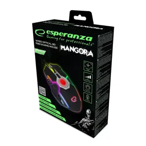 "Esperanza EGM701" pelė Dešinioji USB Type-A optinė 7200 DPI